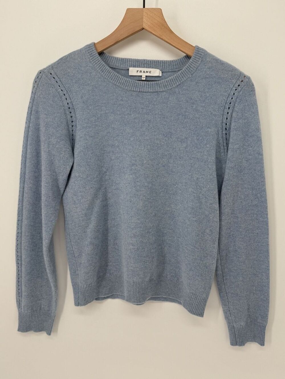 FRAME 100% Cashmere Crewneck Sweater | Women's Small | Pre-Loved Luxury